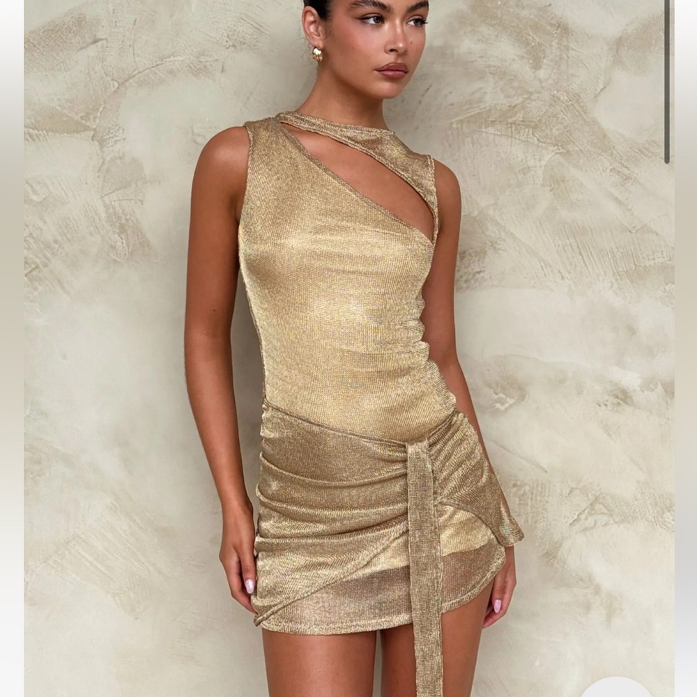 TigerMist Azelma Dress Gold